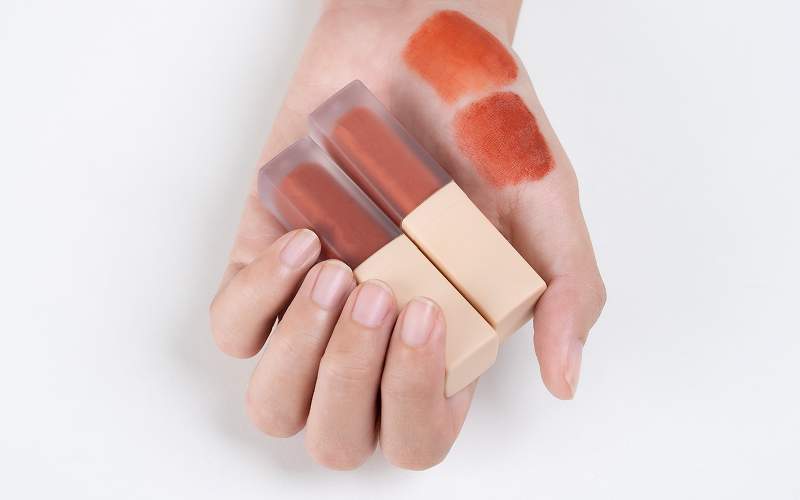 Korean cushion compacts, lip tints and soft-focus makeup swatches